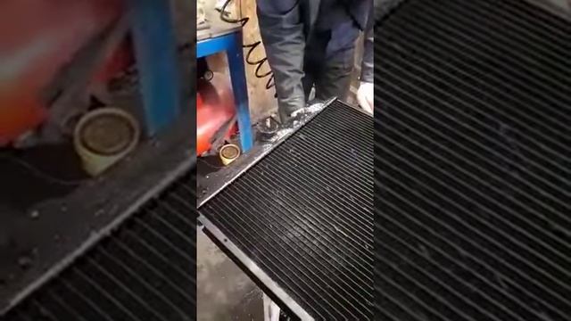 Ремонт радиатора Хитачи смотреть онлайн