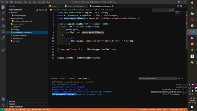 Battler Tactics Online - [ 31. Middlewares for Websocket ] [ Nodejs, ws ] смотреть онлайн