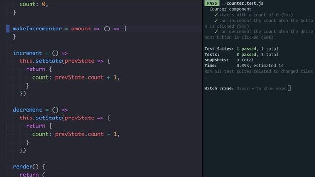Testing React #3: Refactoring with tests смотреть онлайн