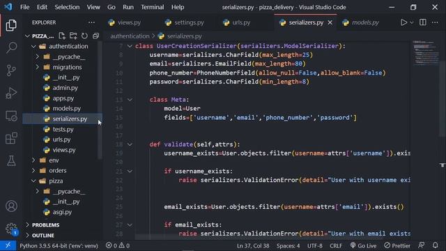 Build And Deploy a REST API with Django REST Framework #5 User Creation смотреть онлайн
