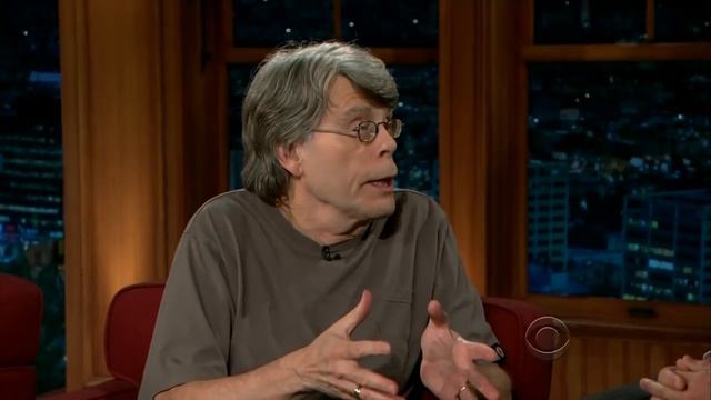 Late Late Show With Craig Ferguson 8/6/2012 Stephen King, Dave Barry, The Rock Bottom Remainde