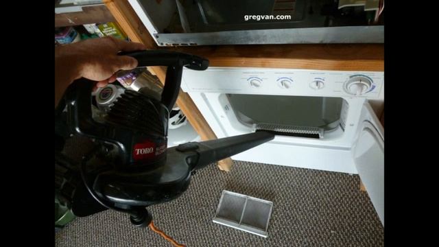 How to Clean Short Dryer Vent With Garden Blower смотреть онлайн
