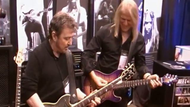 Buck Dharma & Steve Morse Don't Fear the Reaper ENGL Booth NAMM 2014 012314 смотреть онлайн