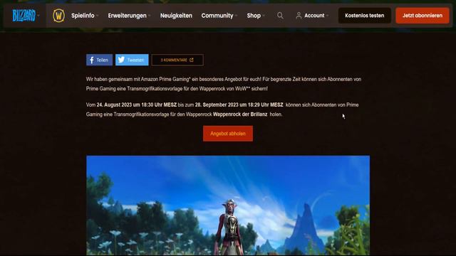 TMog Wappenrock der Brillianz - Amazon Prime Gaming Loot September |Aloexis смотреть онлайн