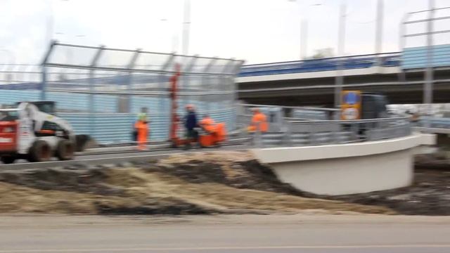 Новый мост через Суру. Шум от рабочих, делающих ремонт смотреть онлайн