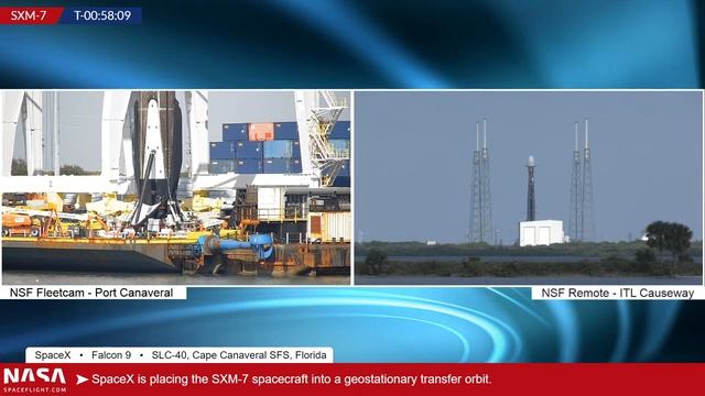 SCRUB: SpaceX Scrubs SXM-7 Mission on Falcon 9 смотреть онлайн