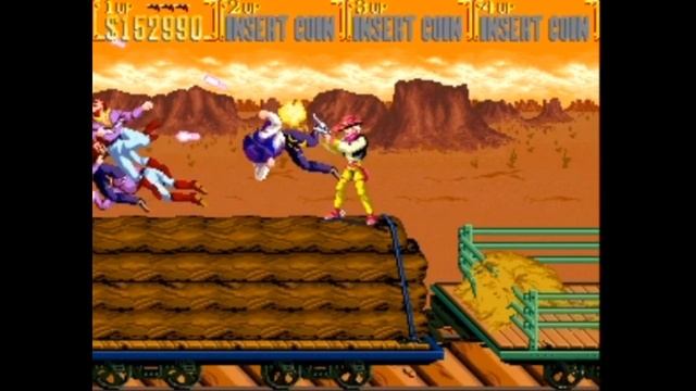 Sunset Riders. Arcade. Walkthrough (1 Coin) смотреть онлайн