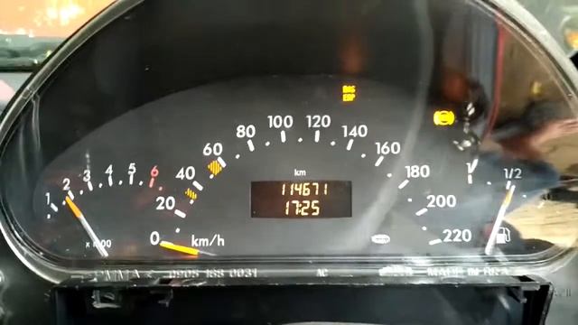 Service spidometer Mercedes-Benz A140 смотреть онлайн
