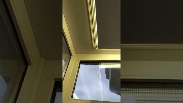 Ниша под карниз с дотяжкой на две дорожки смотреть онлайн