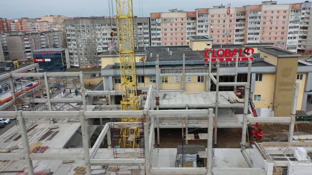 Около ТЦ «Global Market» развернулась большая стройка. Что же там будет?