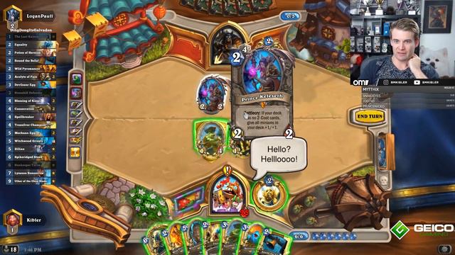 (Hearthstone) The Legend of Quest Paladin смотреть онлайн