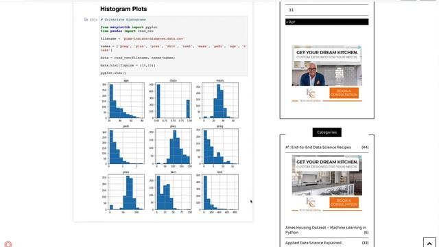 How to do histogram plots in Python смотреть онлайн