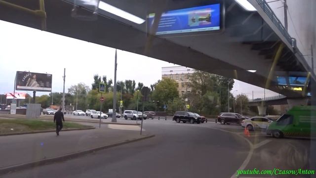 Autobusy w Moskwie, linia KM (Kaszyska - Warszawska - Kachowska) / Автобусы в Москве, маршрут КМ смотреть онлайн