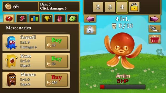 Fantasy Clicker - Android Game-play HD смотреть онлайн