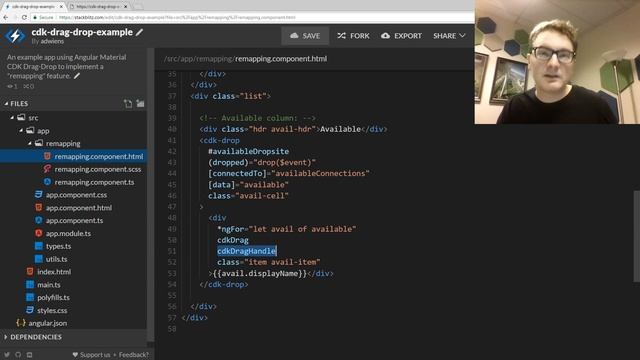 Using Angular CDK Drag-Drop - Andrew Wiens смотреть онлайн