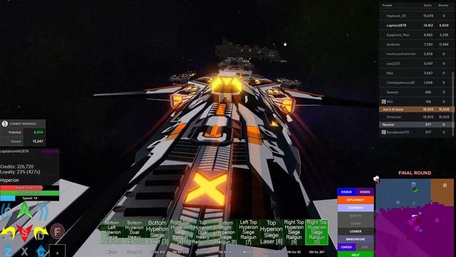 roblox galaxy- hyperion vs galleon смотреть онлайн