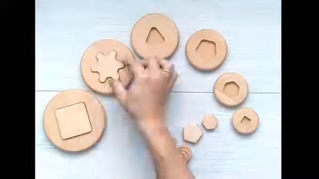 Деревянная пирамидка вкладыш смотреть онлайн