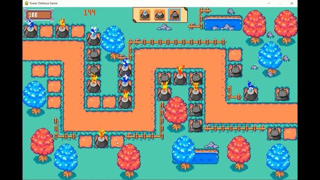 Making Tower Defence Game Using Pygame(Python) Part 1 смотреть онлайн