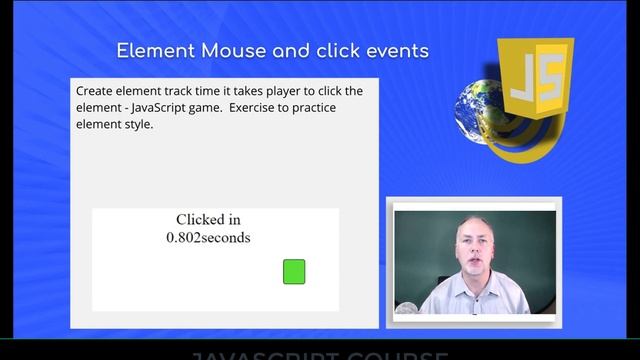 55 Modern JavaScript 45 001 Mouse event project introduction смотреть онлайн