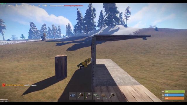 Баг Rust 2017 .Попадаем на любой дом. смотреть онлайн