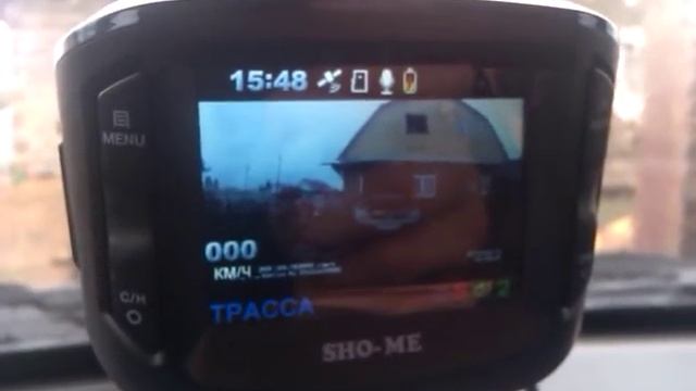 два минуса в моем новом видеорегистраторе SHO-ME Combo №1 A7 смотреть онлайн