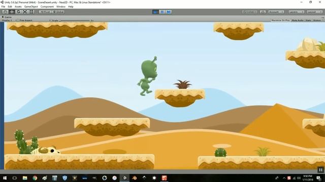 Unity Game Development Naut in 2D!! (no sound) смотреть онлайн