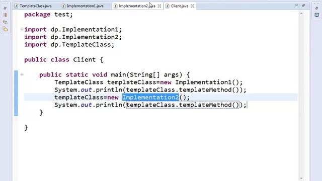 Mohamed Youssfi Design Pattern Template Method смотреть онлайн