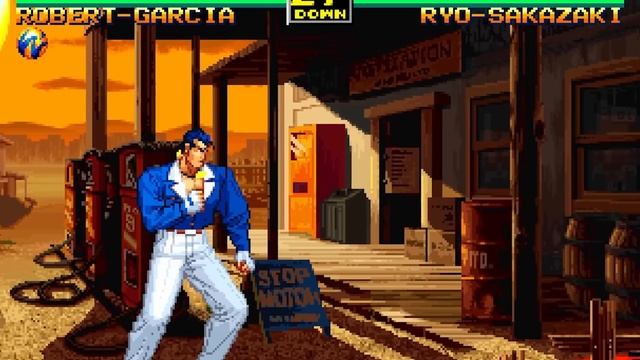 2D Tekken on the Neo Geo - The Art of Fighting 3 смотреть онлайн