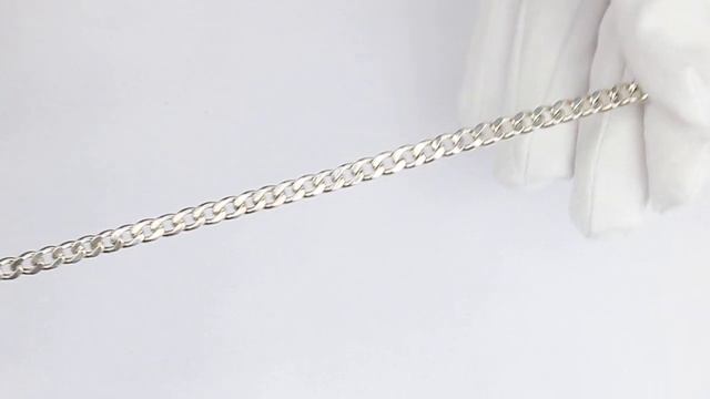 Серебряный браслет - плетение Панцирное | Silver Bracelet смотреть онлайн