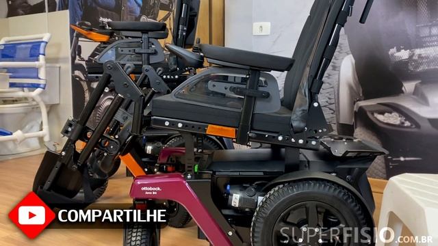 Cadeira De Rodas Motorizada Ottobock Juvo B4 Com Movimentos Hidráulicos | SUPERFISIO
