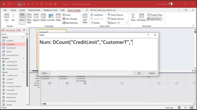 Select the Top X Records (Top 10, Top 20%, etc.) in a Microsoft Access Query with Numbered Rows смотреть онлайн