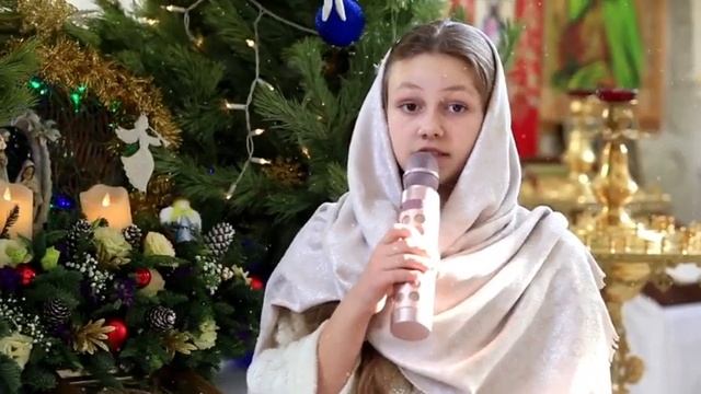 Рождественское поздравление от воскресной школы храма преподобного Агапита села Ближнее г. Феодосия смотреть онлайн