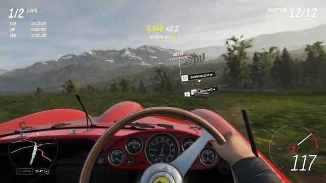 Forza Horizon 4 - 'THE TEST' - Vehicle 174 - 'STOCK' 1957 FERRARI 250 TESTA ROSSA смотреть онлайн