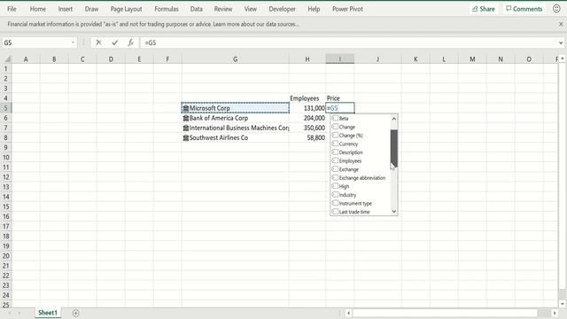 Understanding Excel’s Stock Data Types смотреть онлайн