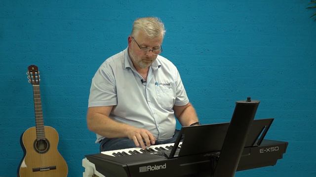 Roland E-X50 Keyboard Demo | Joh.deHeer смотреть онлайн