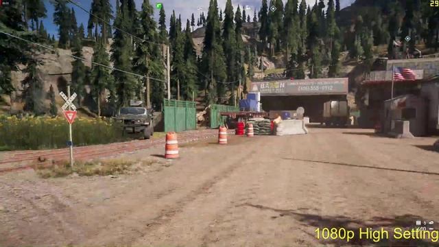 Far Cry 5 Gameplay in AMD Radeon RX 550 4GB смотреть онлайн