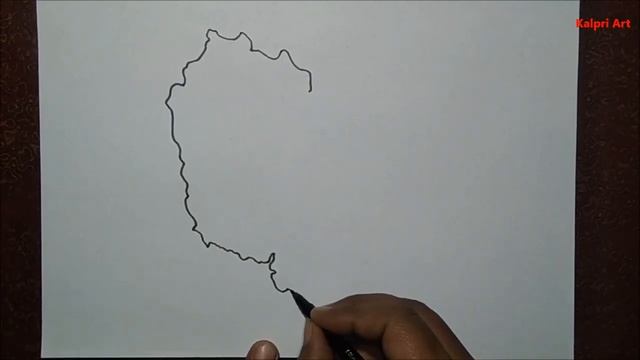 Jammu and Kashmir: How to draw Jammu & Kashmir map || Map drawing смотреть онлайн