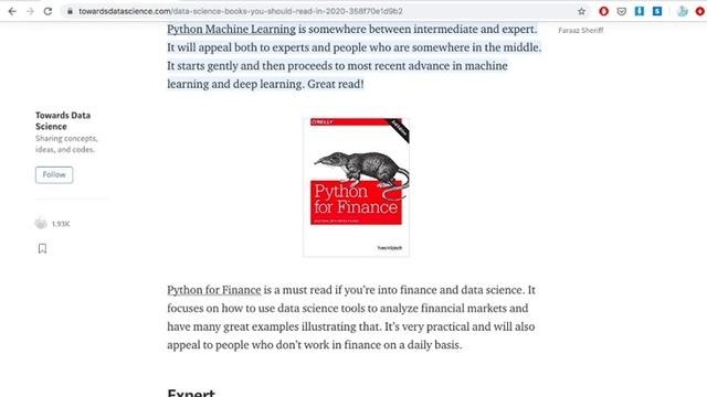 Data Science Books you should read in 2021 смотреть онлайн
