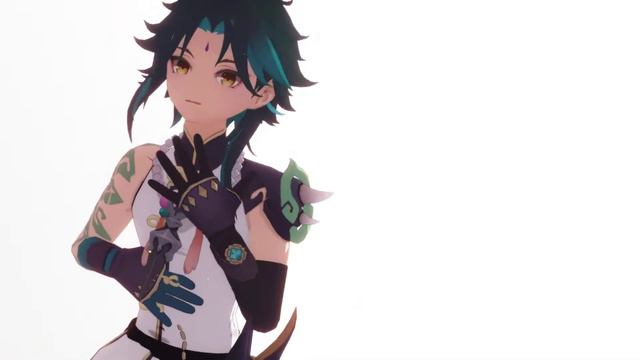 【MMD/Genshin Impact】Albedo & Xiao /シニカルナイトプラン смотреть онлайн