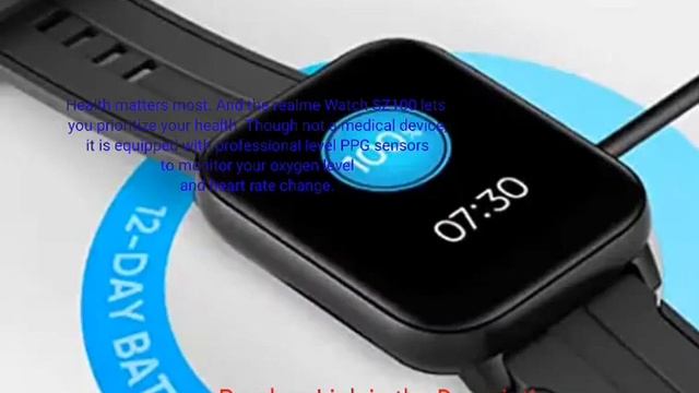 realme Techlife Smart Watch SZ100 1.69" HD Display with SpO2, Heart Rate & Temperature Monitors !! смотреть онлайн