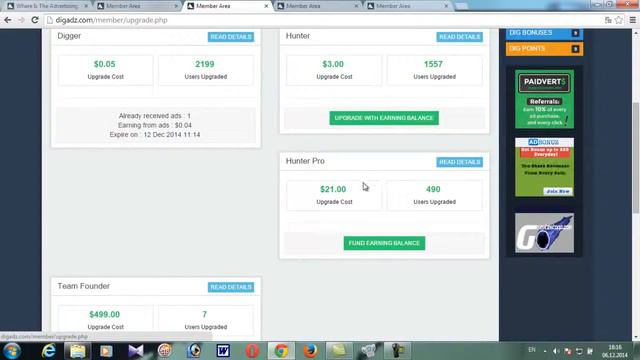 DigAdz Личный кабинет Как зарабатывать Что такое Поинты и Бонусы в DigAdz смотреть онлайн
