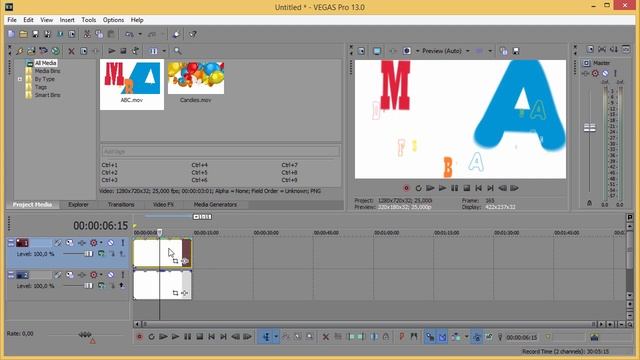 Как деформировать видео или картинку в Vegas Pro 13 смотреть онлайн