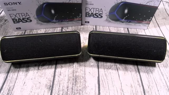 Sony SRS- XB32 Extra Bass Bluetooth Speaker смотреть онлайн