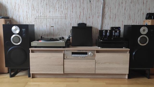 Звучание лампового усилителя с колонками Technics SB-6 смотреть онлайн