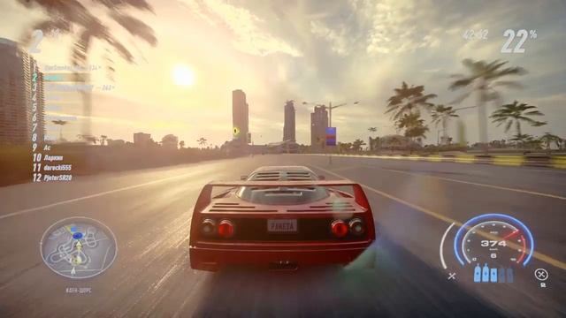 NFS HEAT Ferrari f40 и жареный пукан влальцев Porsche смотреть онлайн