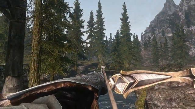 Skyrim Mod Spotlight: Noldorian Auriels Bow смотреть онлайн