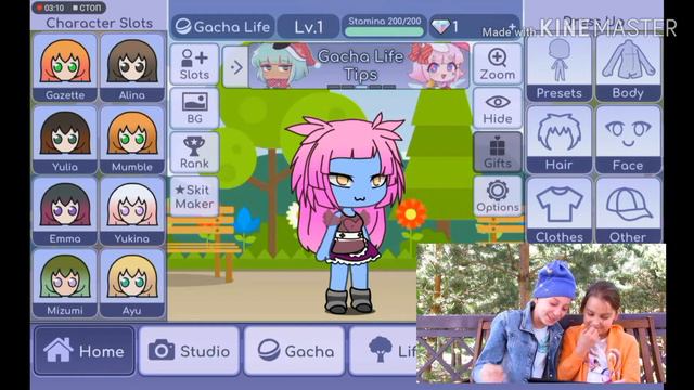 Челлендж в gacha Life! ❤️ДЕЛАЕМ ПЕРСАНАЖЕЙ С ЗАКРЫТЫМИ ГЛАЗАМИ!!! Мега девчонки смотреть онлайн