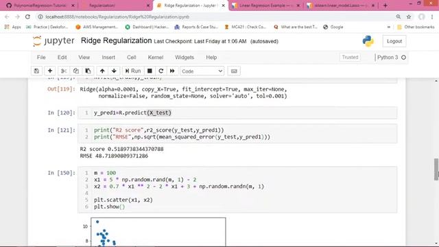 Ridge Regression with code and analysis смотреть онлайн