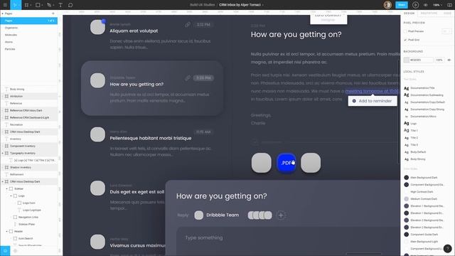 Designing the Typography Scale in Figma | How to Build an Inbox UI Ep. 6 смотреть онлайн