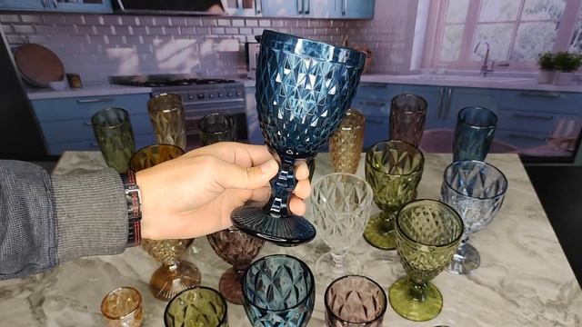 Бокалы стаканы рюмки смотреть онлайн